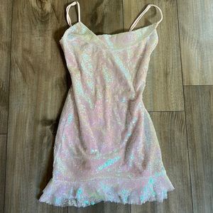 Lucy in the sky pink Josie dress